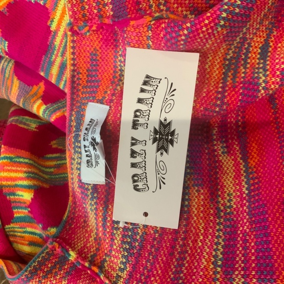 Crazy Train open sweater cardigan - Picture 8 of 8